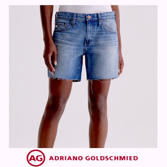 Ag Adriano Goldschmied Pants - Adriano Goldshmied (AG) Women's Luxury Denim "Becke Short" Size 28R